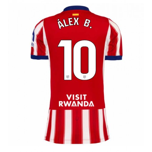 Atletico Madrid Alex Baena #10 Kotipaita Naiset 2026-27 Lyhythihainen